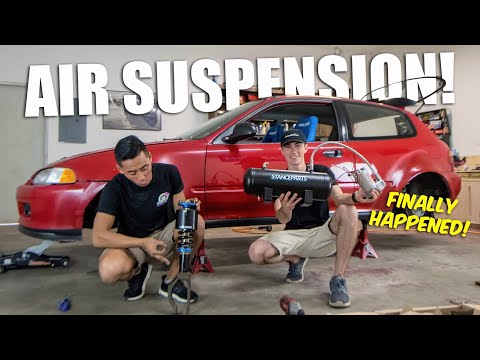 EG Hatch Gets AIR SUSPENSION!!