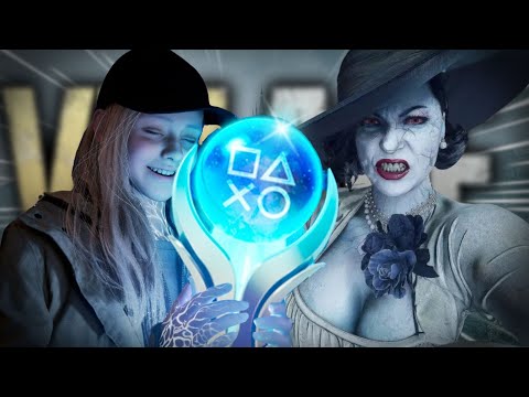 A PLATINA DO RESIDENT EVIL VILLAGE É SENSACIONAL!