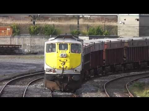 Irish Rail class 071 (072) + Tara Mines - North Wall, Dublin