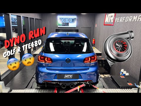 VW Golf 6R TTE480 Stage 4 DYNO RUNS | Dyno Results & Exhaust Sound