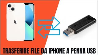 Come collegare una penna USB ad iPhone
