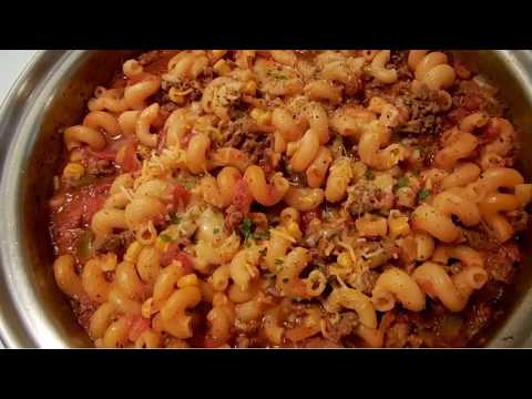 ~ all-American goulash ~