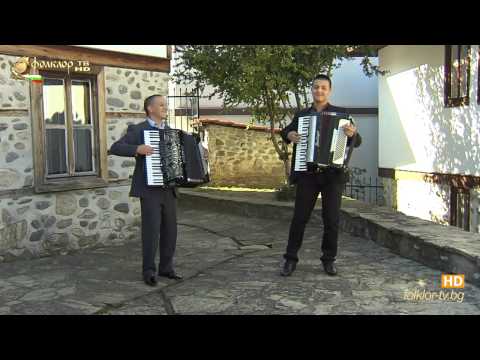 Accordion instrumental music  Sasko Velkov i David Velkov-Bocevo oro 2014