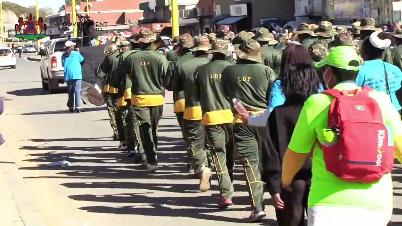 Say No to Drugs: LMPS, LDF and CHAL join Mokhosi oa 'Mangoana