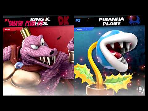Smash Club #5 - Nova (King K Rool) vs Dukas (Pirahna Plant) Winners Round 1