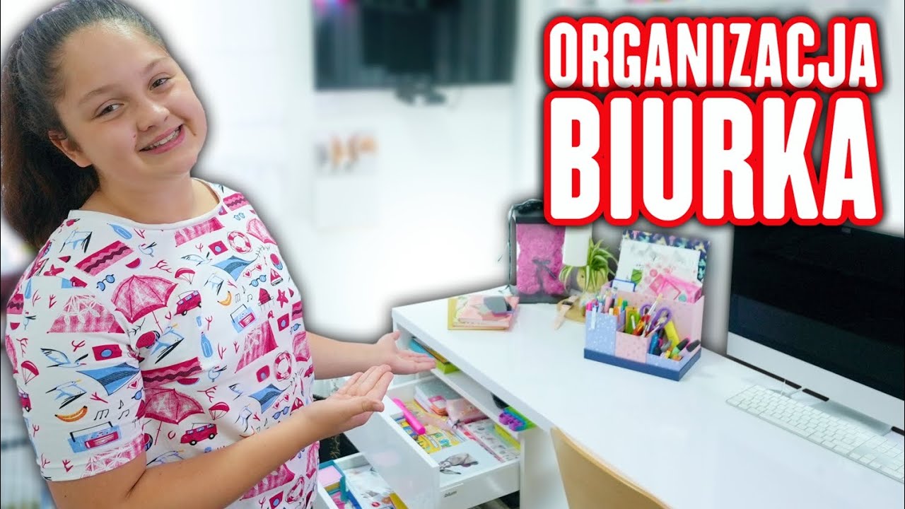 MOJA ORGANIZACJA BIURKA 📚 BACK TO SCHOOL 2021 😃 MISIA I JA