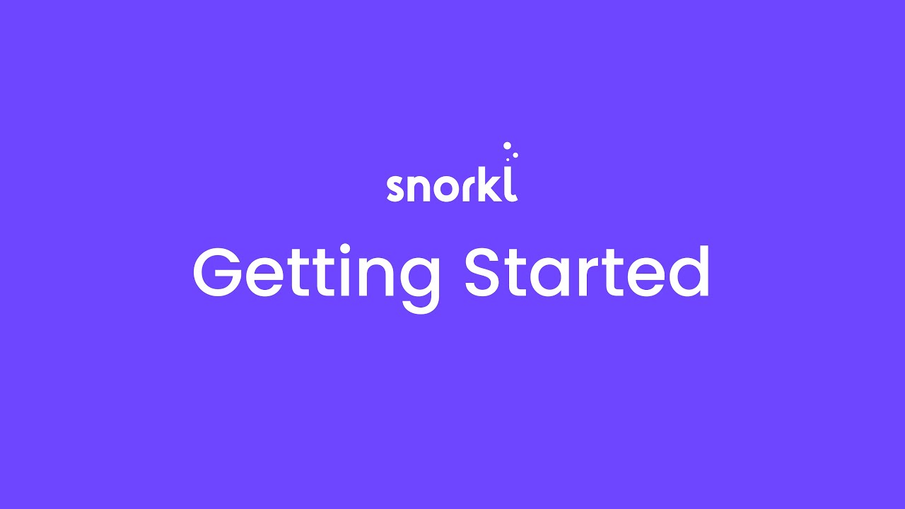 Getting Started with Snorkl