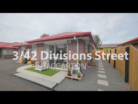 3/42 Division Street, Riccarton, Christchurch, Canterbury, 2房, 1浴, House