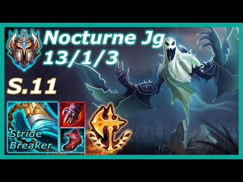 Challenger Nocturne S11 - Nocturne patch 11.8 - Nocturne 11.8 - 녹턴 11.7 - Νόκτουρν 11.7 - ノクターン 11.8
