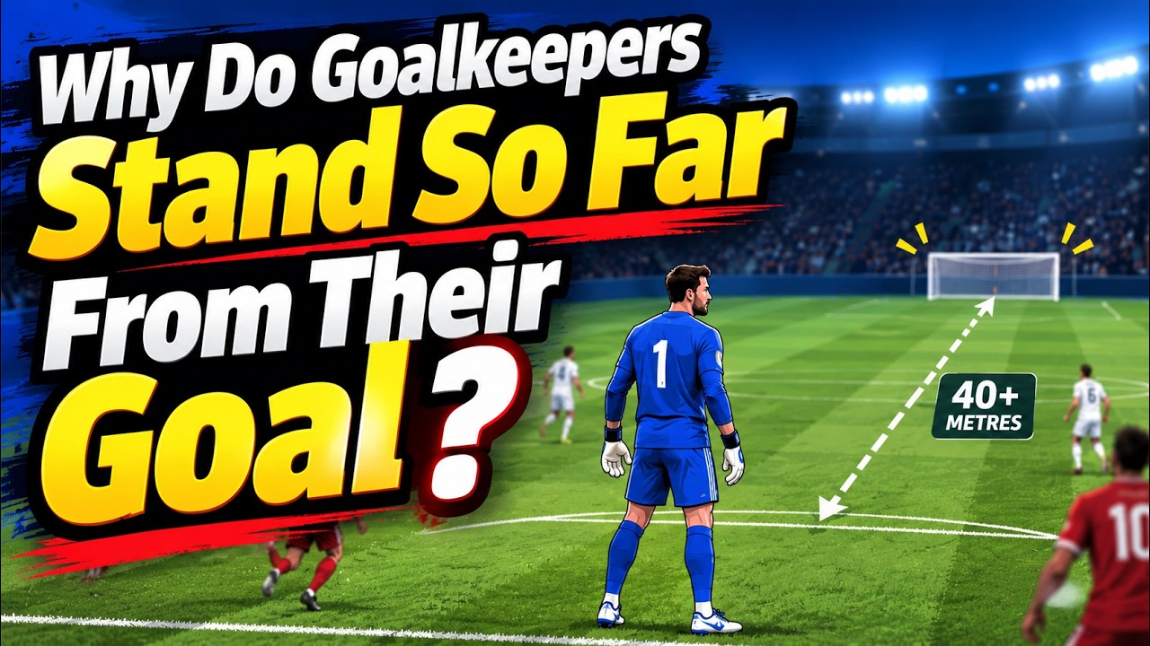 Why Do Goalkeepers Stand So Far From Their Goal ?