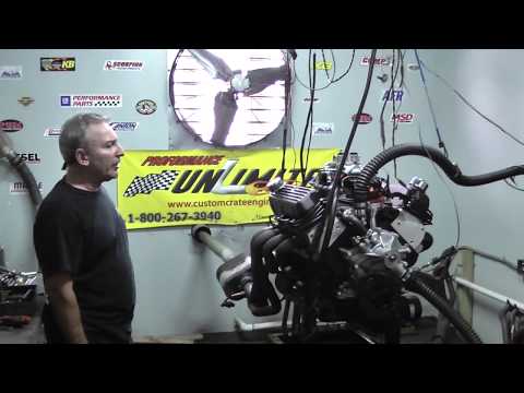 408CI 351W Based Stroker Crate Engine Dyno Test