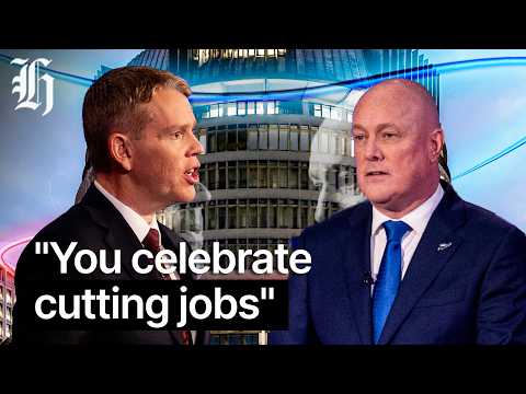 Thumbnail for Luxon and Hipkins clash over unemployment in heated debate