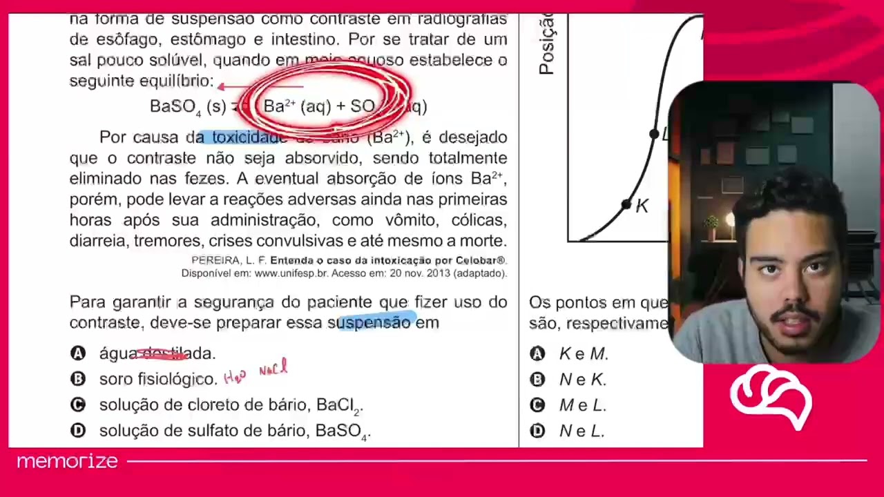 Resolução em Vídeo — Questão 98 ENEM 2018 PPL