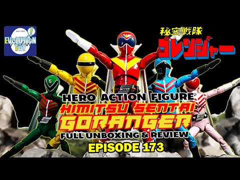 Get Ready for Action with Goranger Hero Action Figures - Full Unboxing and Review Special!