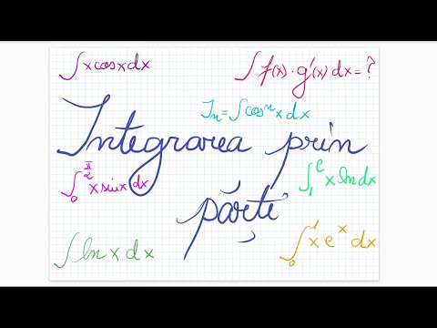 Integrarea prin parti - formula, exemple