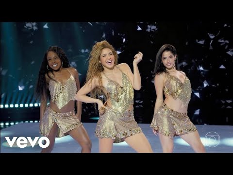 Shakira - "Girl Like Me" & "Loca" (Performance Ao Vivo) | Domingão com Huck