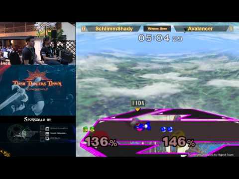 DDD - Avalancer (Yoshi) Vs. SchlimmShady (Doc) - Winners Semis - Melee