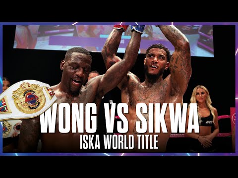 Charlie Sikwa vs Reon Wong - ISKA 88.5kg Kickboxing World Title Full Fight