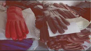 Guantes de cuero, como se fabrican.