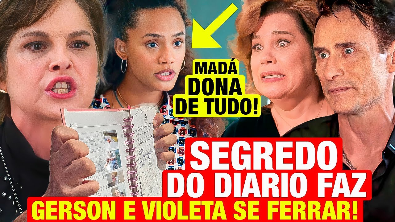 VOLTA POR CIMA - O PIOR SEGREDO DO DIÁRIO É DESCOBERTO e Joyce DESMASCARA GERSON E VIOLETA! Resumo