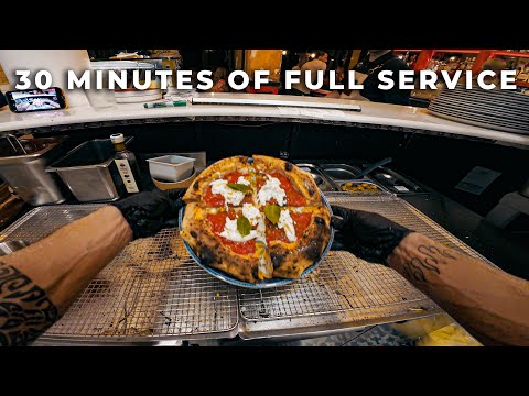 30 Minutes Of FULL service, day to night. (Italian Pizzaiolo)