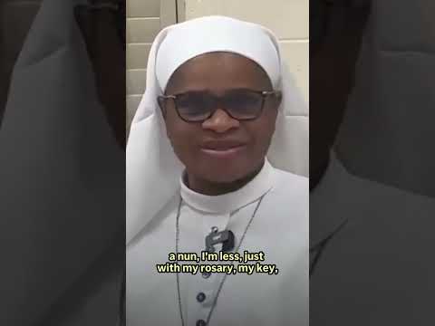 Video Thumbnail: Nun who was detained by ICE while walking to Mass in Texas says many are in her situation