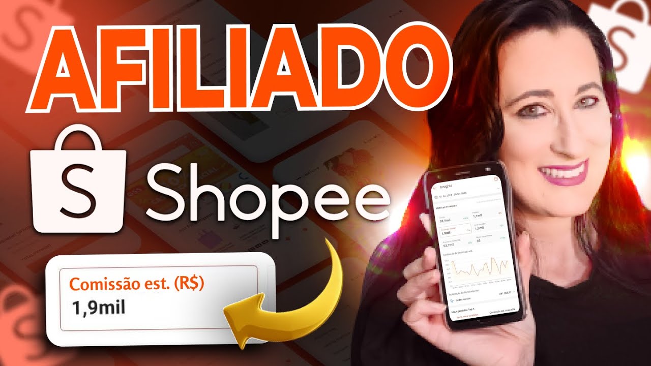 Como Ser Afiliado da Shopee: Afiliado Shopee Passo a Passo!