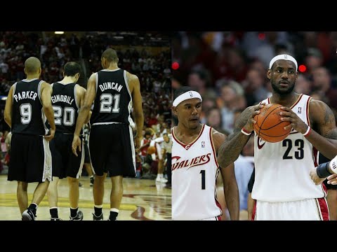 2007 NBA Finals: San Antonio Spurs vs. Cleveland Cavaliers (Full Series Highlights)