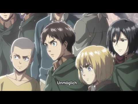 Christa lays her real name Ymir Season2 Episode4 [Ger Sub]