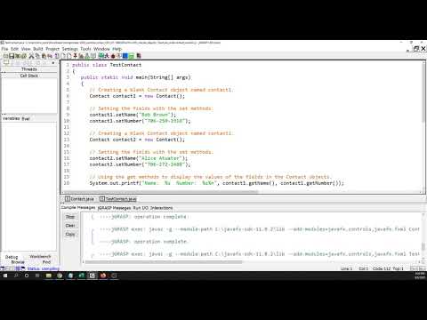 Programming Example Adding A Constructor To A Class