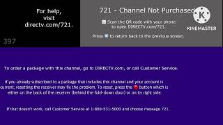 DIRECTV Error Code on TV (Part 2)