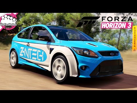 FORZA HORIZON 3 #68 - Großer Focus RS Test - RTDT - Let's Play Forza Horizon 3