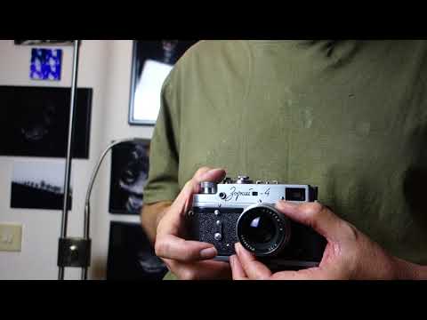 Zorki 4 Film einlegen und etwas über die Kamera erklärt.