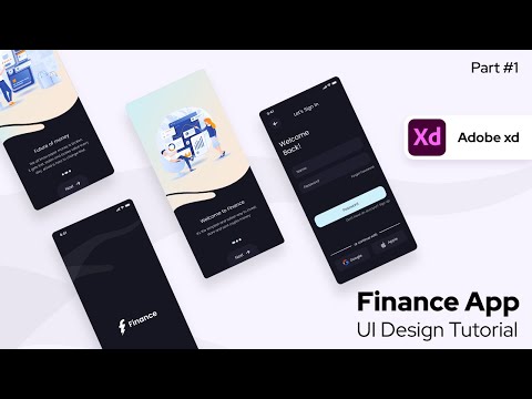 UI Design Tutorial | E Commerce Dashboard UI Design in Adobe XD | WebDesignGeek