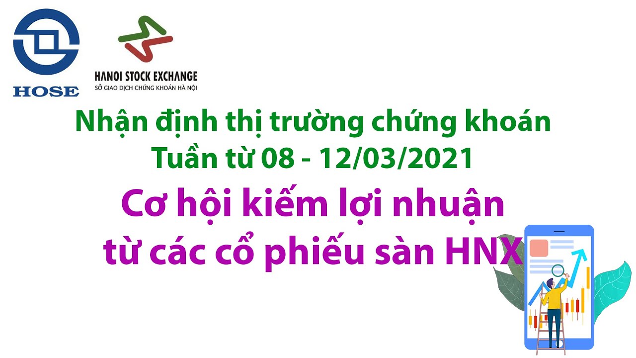 Cơ hội mua bán tại sàn HNX - Nhận định thị trường chứng khoán 08 - 12/03/2021