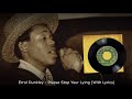 Errol Dunkley - Please Stop Your Lying (With Lyrics)