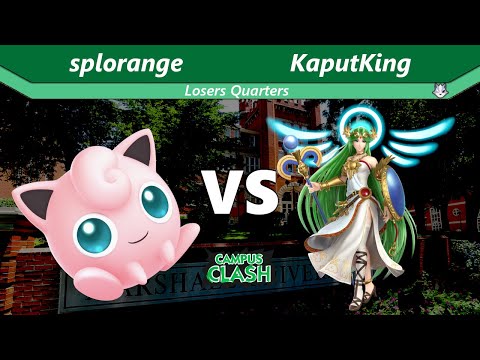 Campus Clash Fall 2022 - splorange (Jigglypuff) vs KaputKing (Wolf, Palutena) - LQ - SSBU