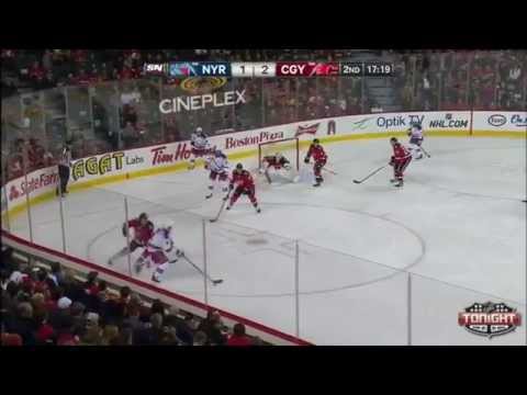 New York Rangers Goals Against Calgary Flames 3/28/14