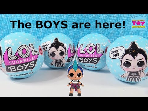 LOL Surprise Boys Series 1 NEW RELEASE Toy Doll Unboxing Review | PSToyReviews