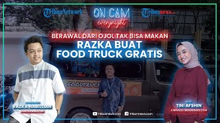Terinspirasi dari Ojol Tak Bisa Makan, Razka Bagikan Ratusan Nasi hingga Buat Food Truck Gratis