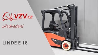 Vysokozdvižný vozík trojkolesový Linde E 16 na predaj - Obraz 4 | Forkliftonline SK Vysokozdvižný vozík trojkolesový Linde E 16 | Obraz 4 - Forkliftonline