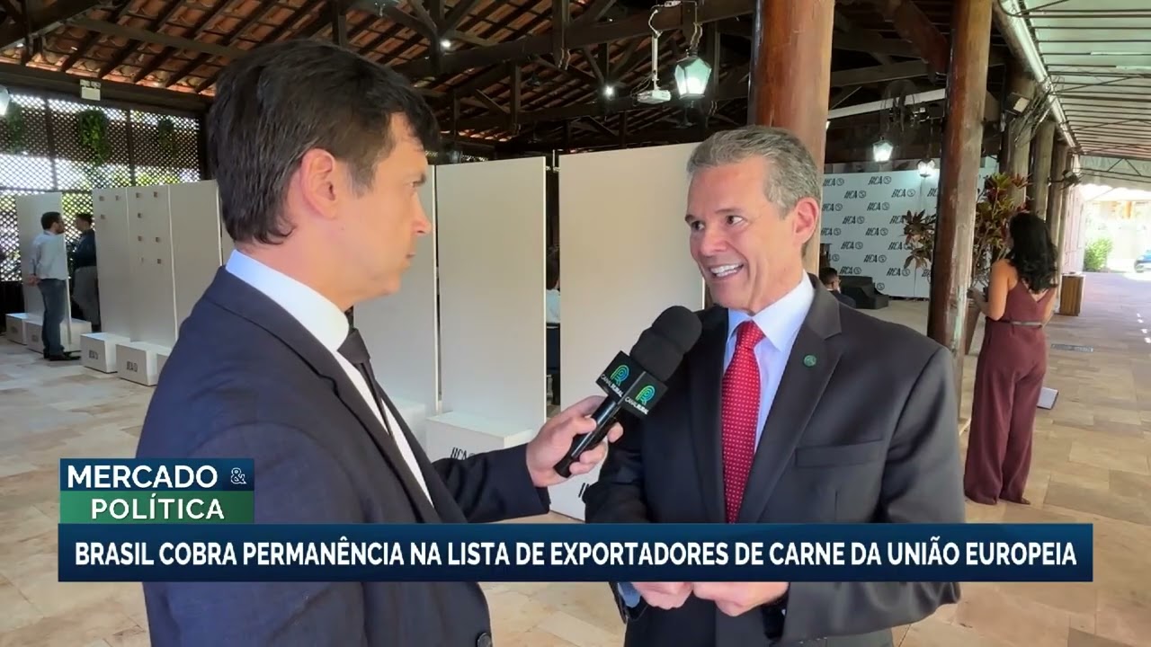 Brasil cobra permanência na lista de exportadores de carne da União Europeia