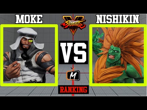 SFV CE 🥋 Gyogun | Moke (rashid) VS (blanka) NISHIKIN