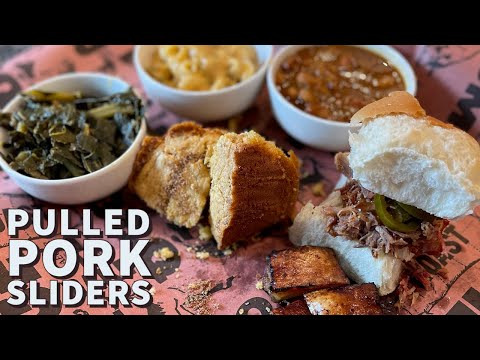 How to make PULLED PORK SLIDERS | TRAEGER PROVISIONS SMOKEHOUSE BOX