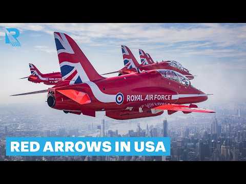RAF Jets Fly To (And Over!) America | Red Arrows: Kings Of The Sky | Full Series 2