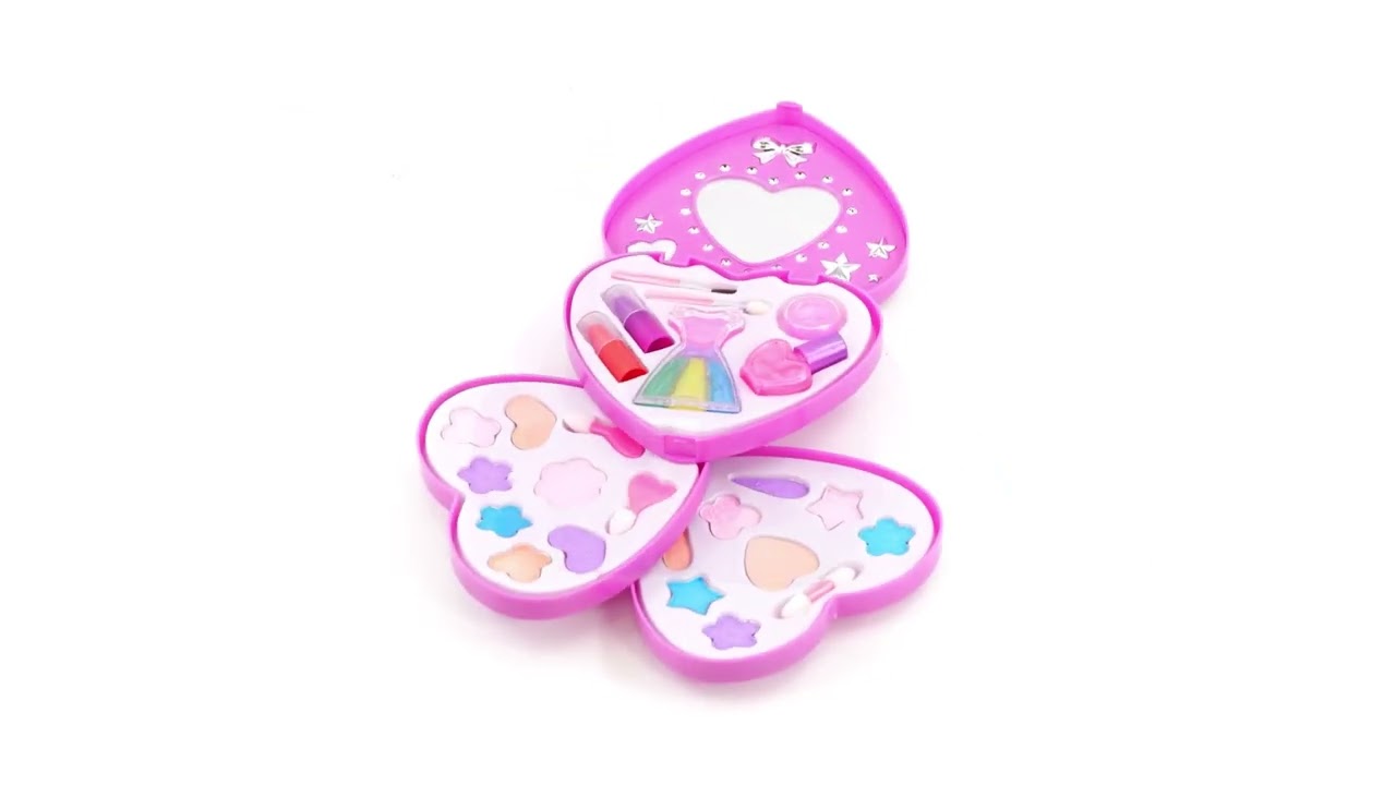 3 Tier Girls Make Up Play Set With Mirror
