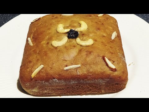 बिना अंडा का केला केक | Eggless Banana Cake Recipe | Without Oven | Rukshana Food