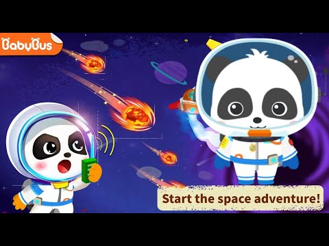 Little Panda's Space Adventure | Learn About Space Life And Solar System | Babybus Games