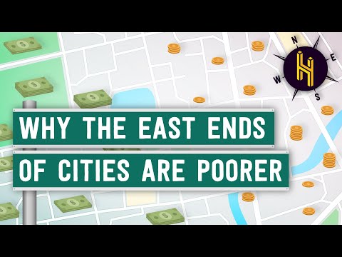 Here's Why The East Sides Of Cities Are Poorer