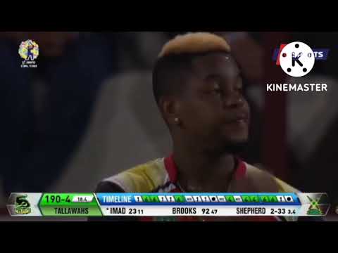Imad wasim on fire 41 off 15 balls cpl 2022 qualifier 1 highlights